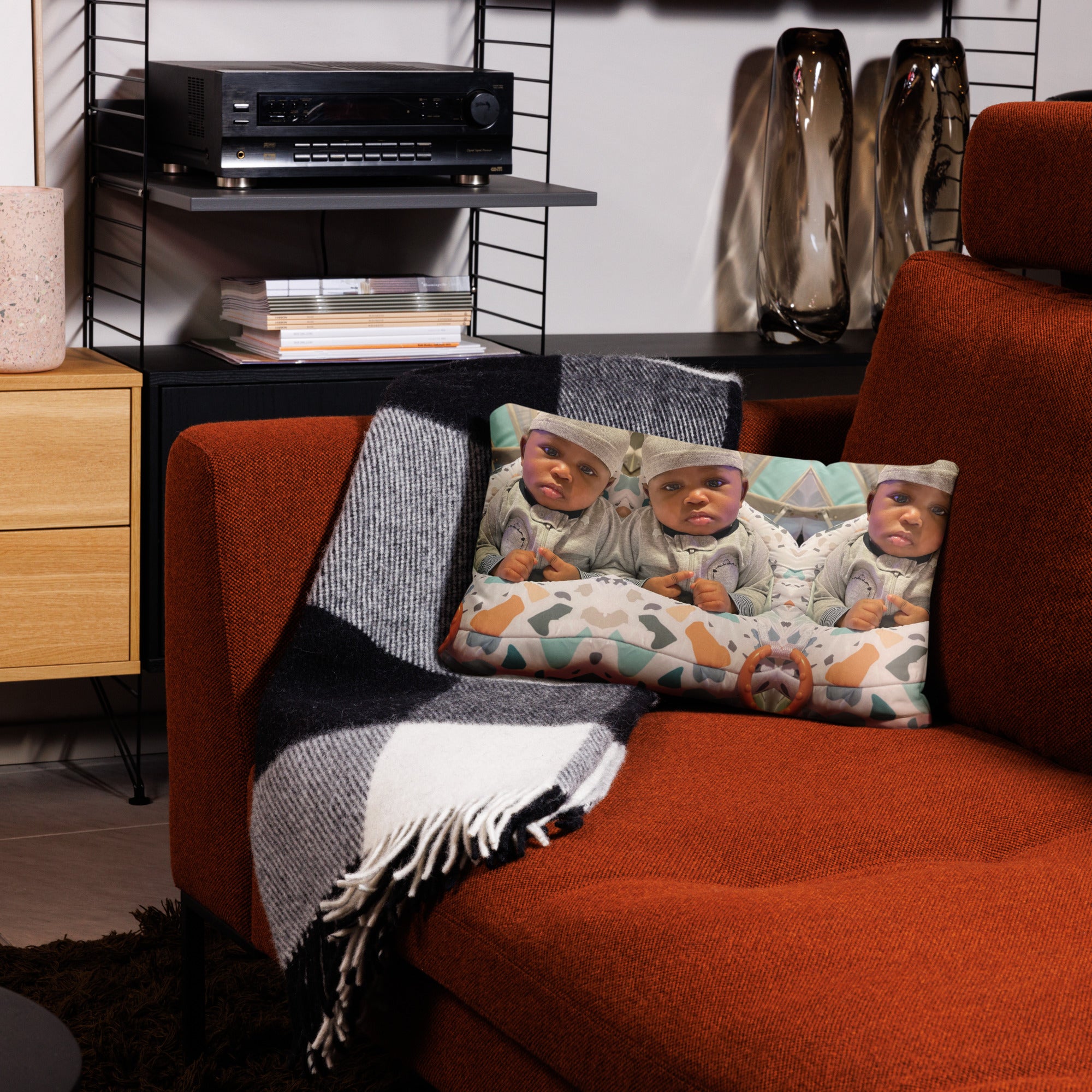 Customized Baby Brayden Wear Pillow Set