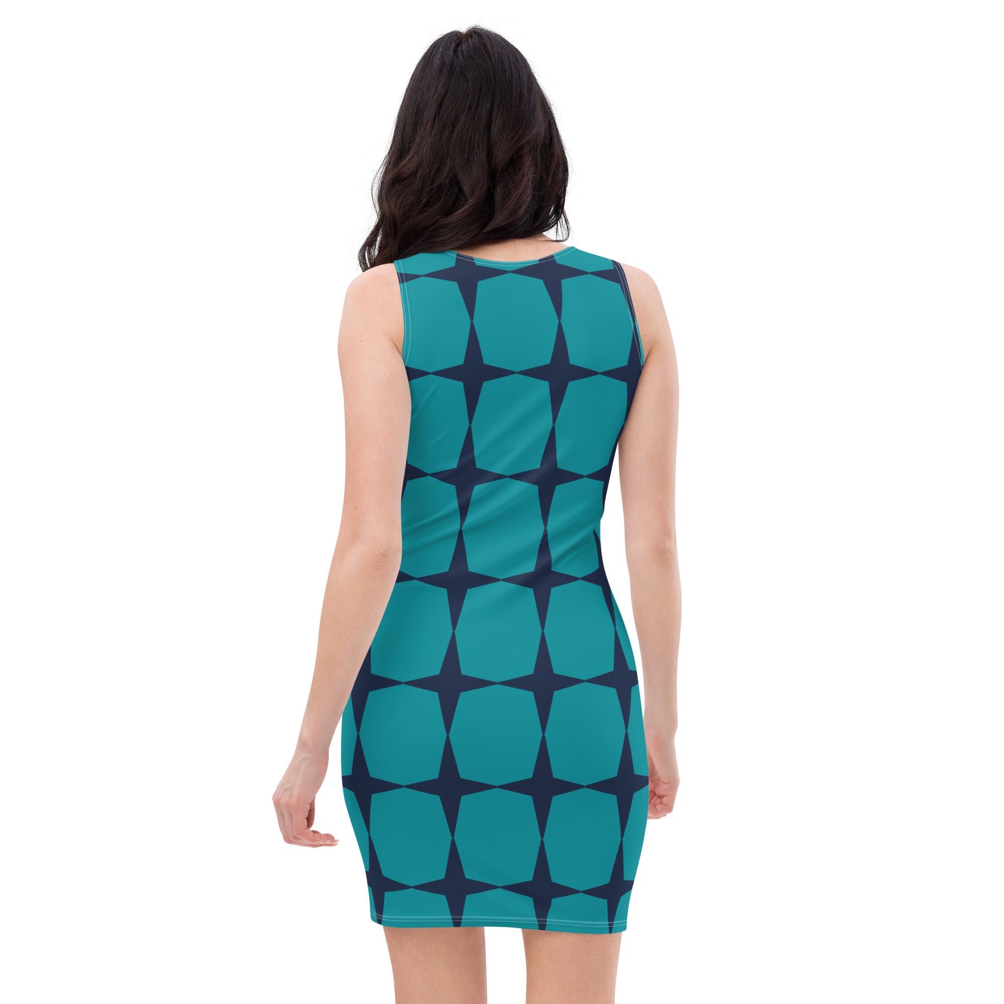 Eastern Blue Star Dress