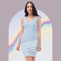 White & Blue Dress