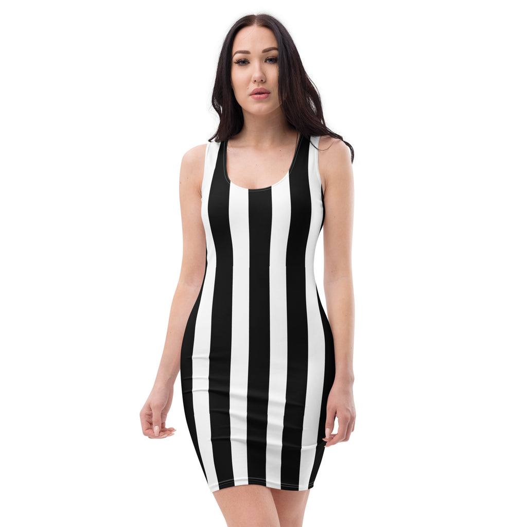 Black & White Stripe Dress