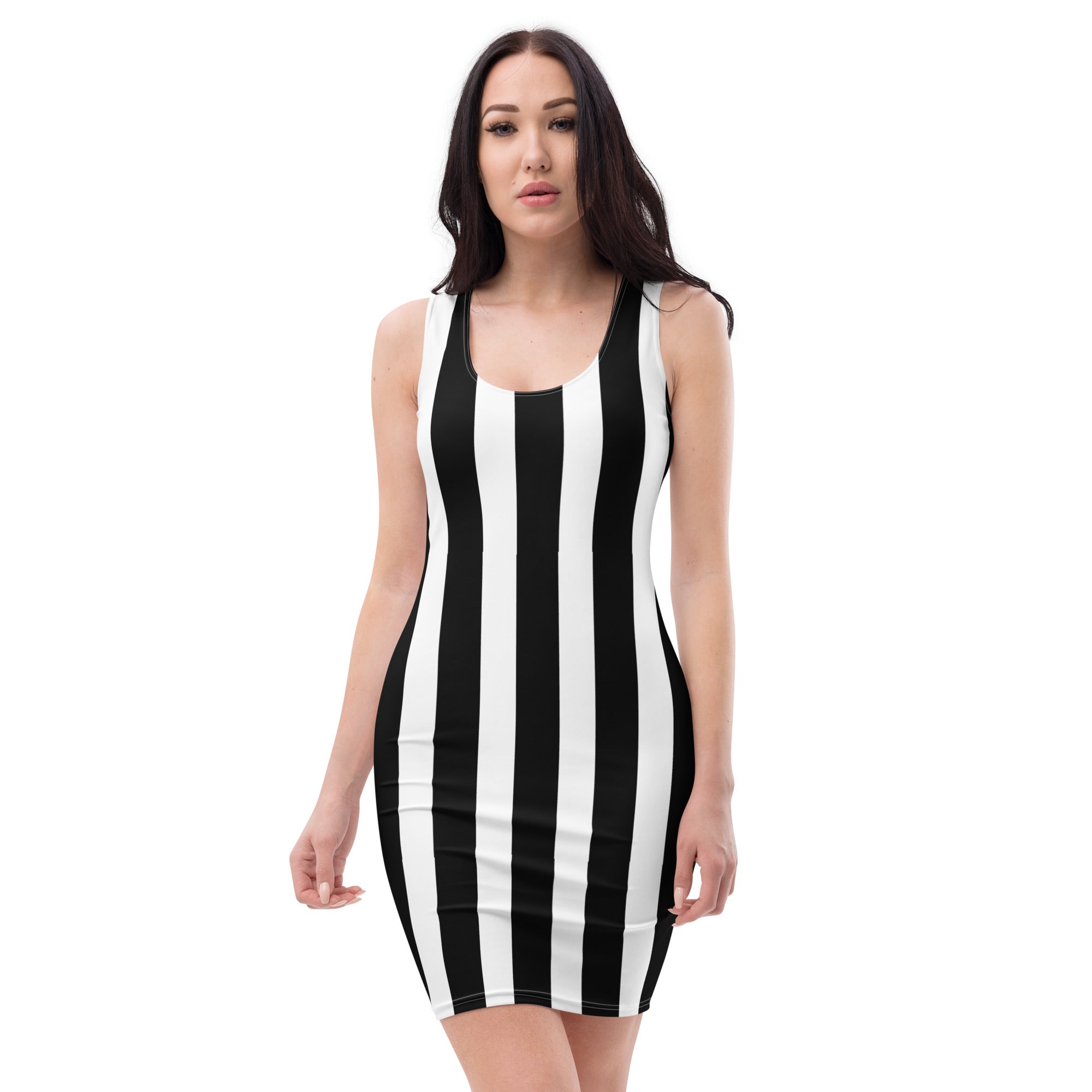 Black & White Stripe Dress