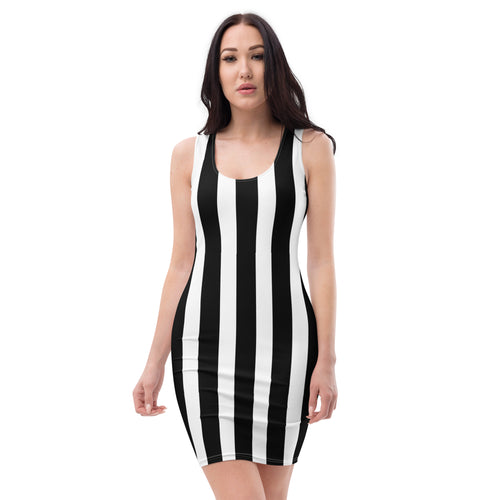 Black & White Stripe Dress