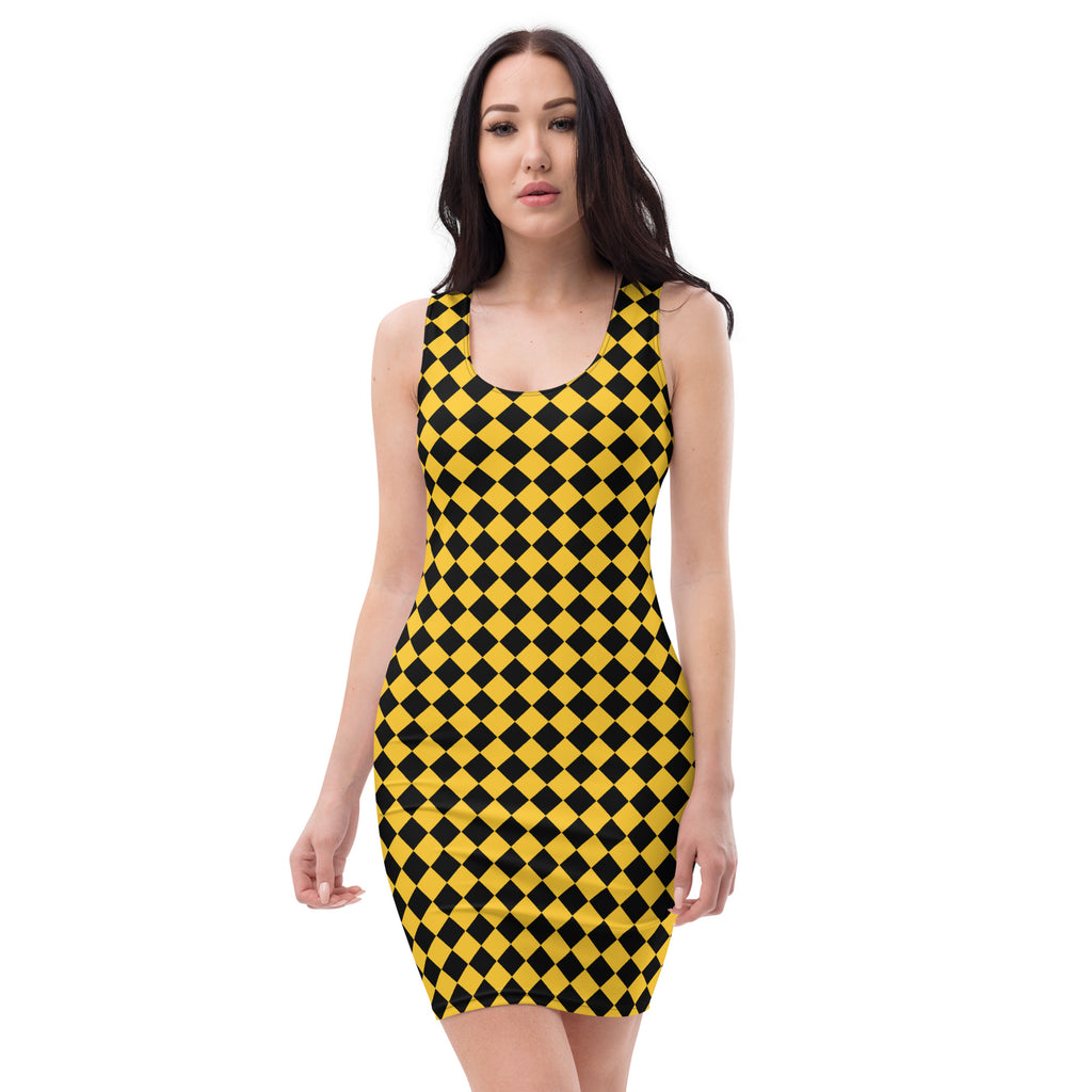 Yellow & Black Dress
