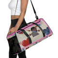Pink Just Random Thoughts Duffle bag
