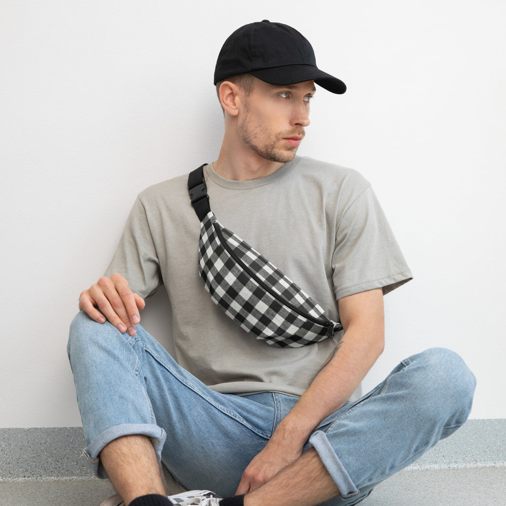 Black & White Fanny Pack
