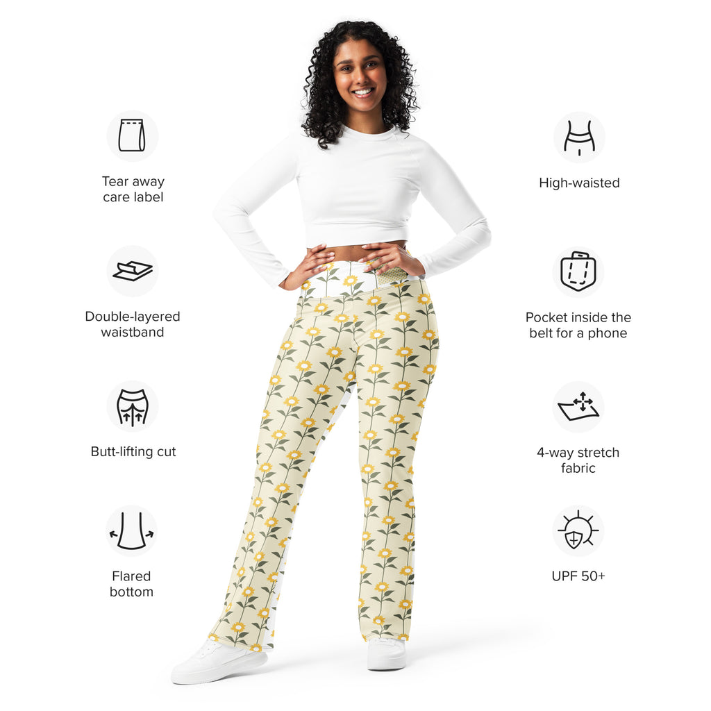 Flower's Flare leggings