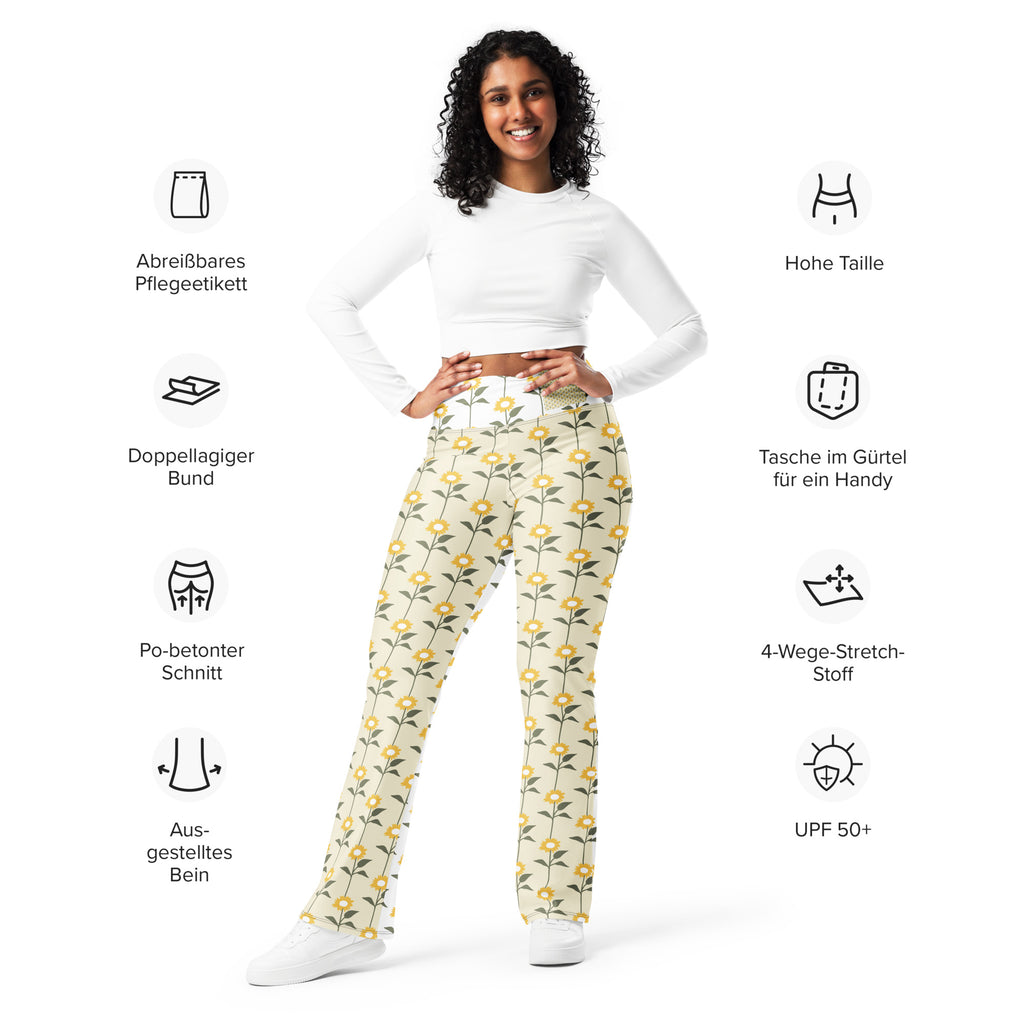 Flower's Flare leggings