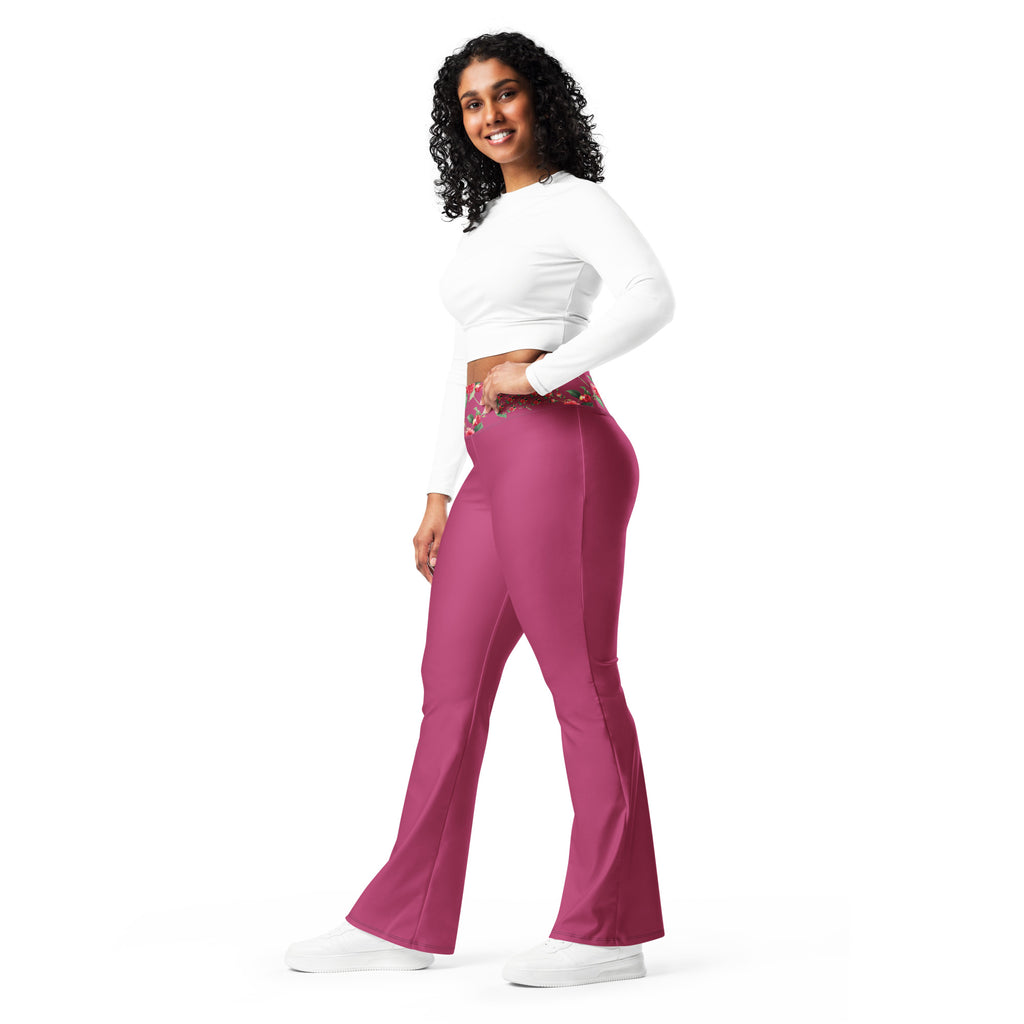 Lipstick Flare leggings