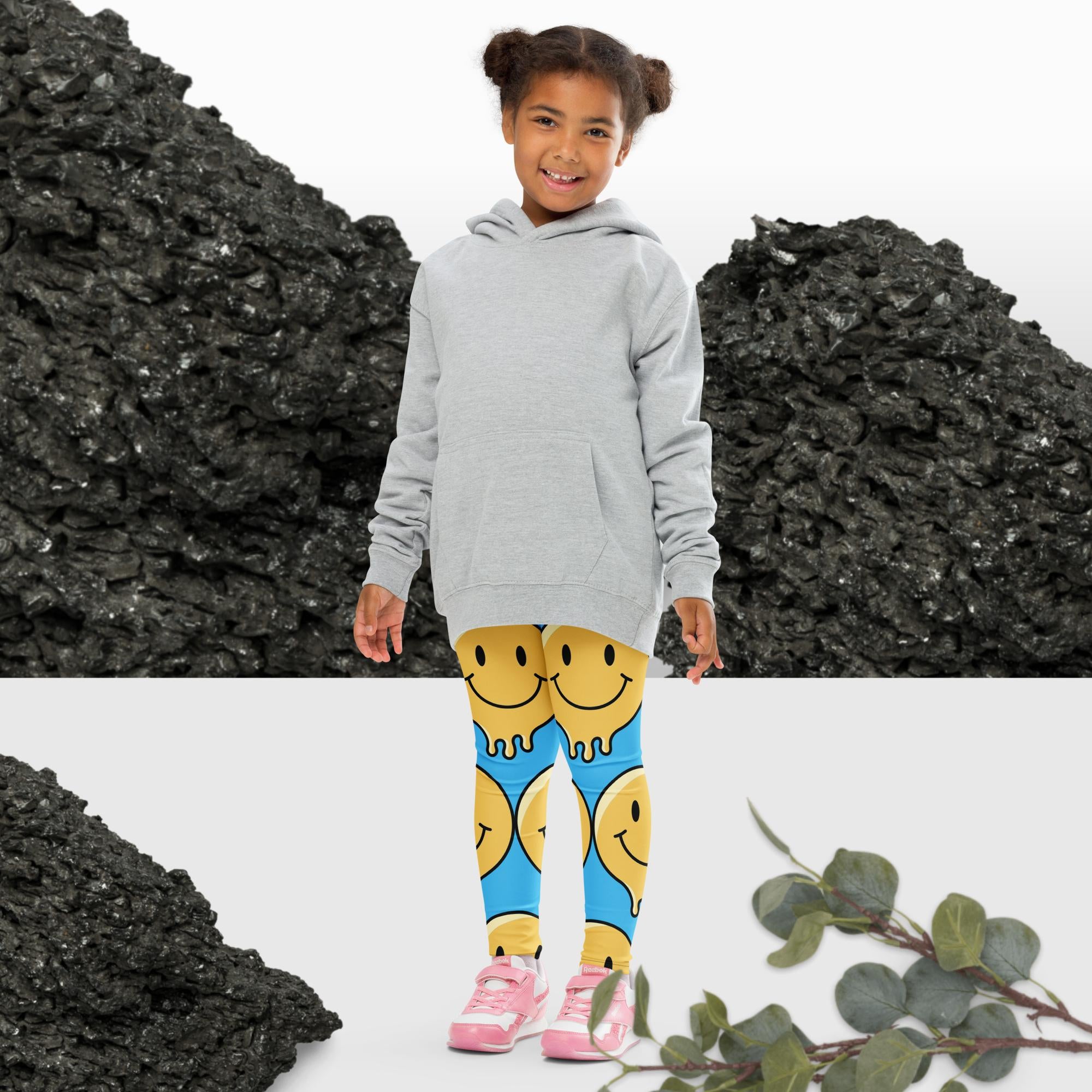 Smiley Face Kid's Leggings