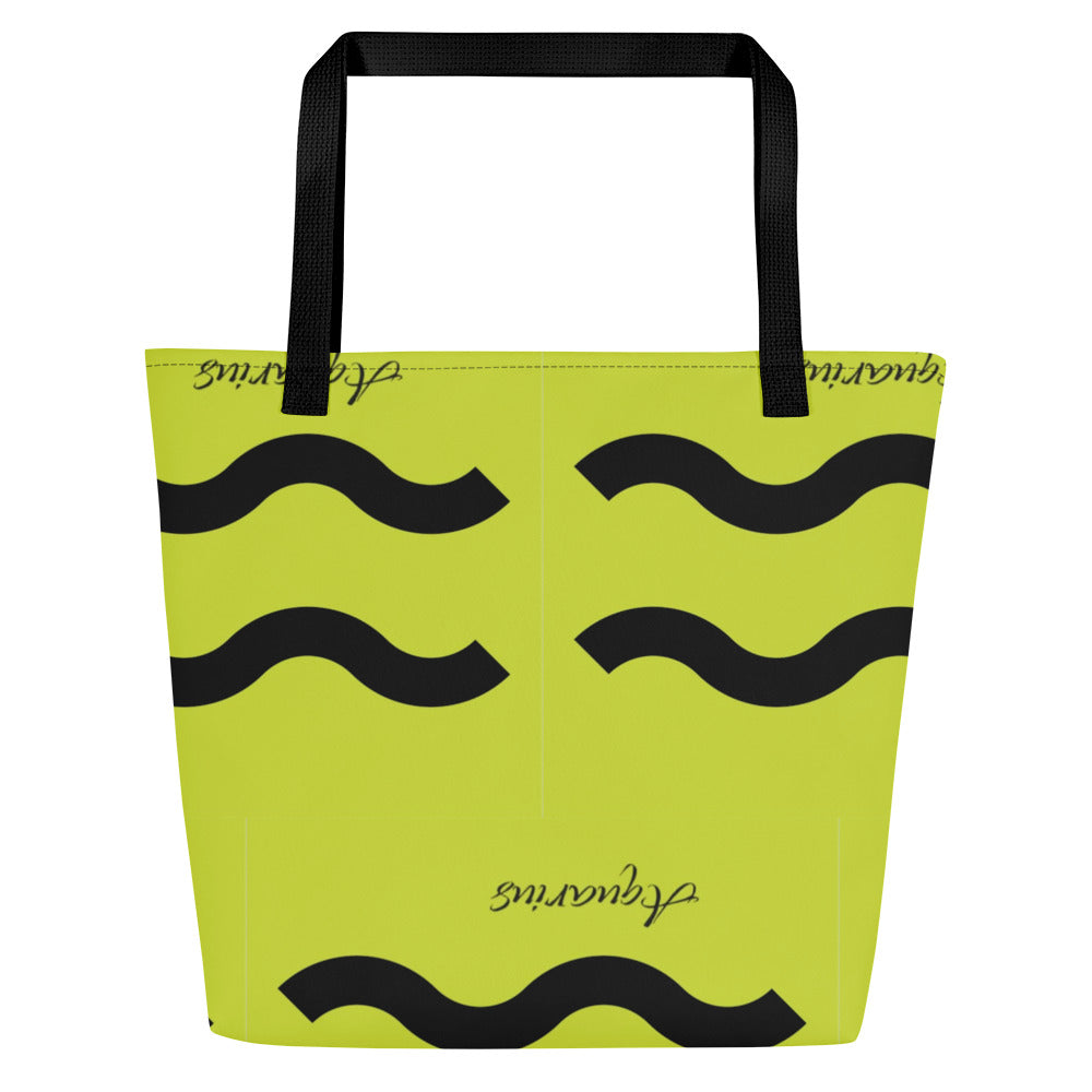 Aquarius Large Tote Bag