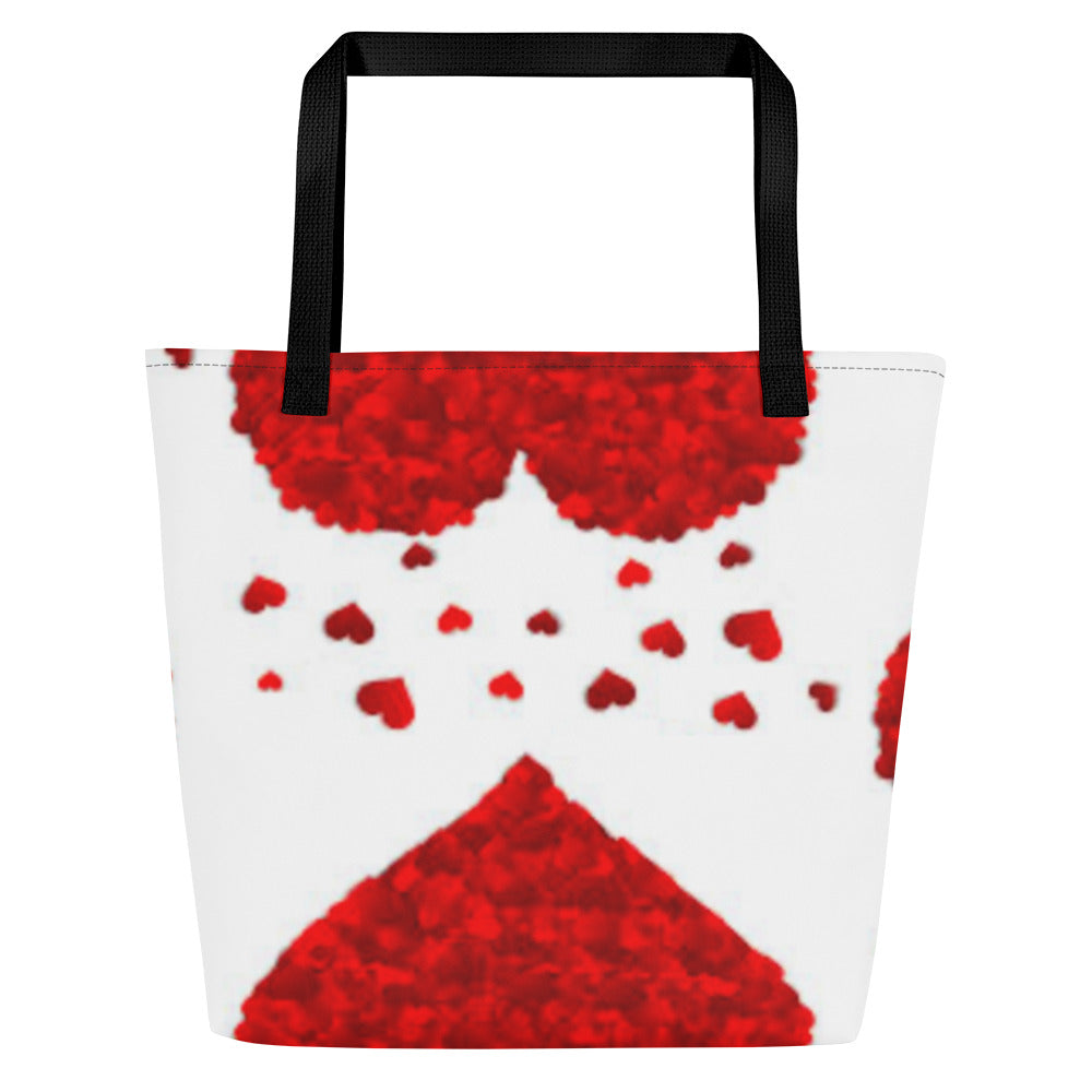 Red Heart's Large Tote Bag