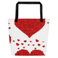 Red Heart's Large Tote Bag