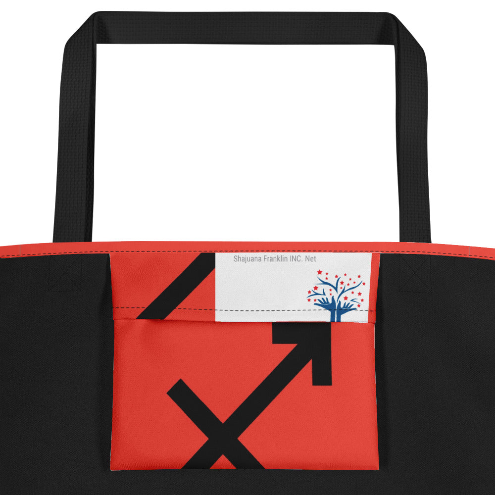 Sagittarius Large Tote Bag