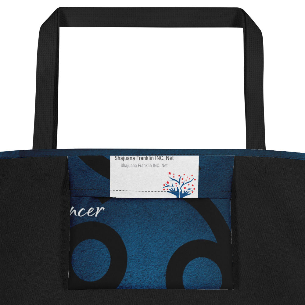 Cancer Large Tote Bag