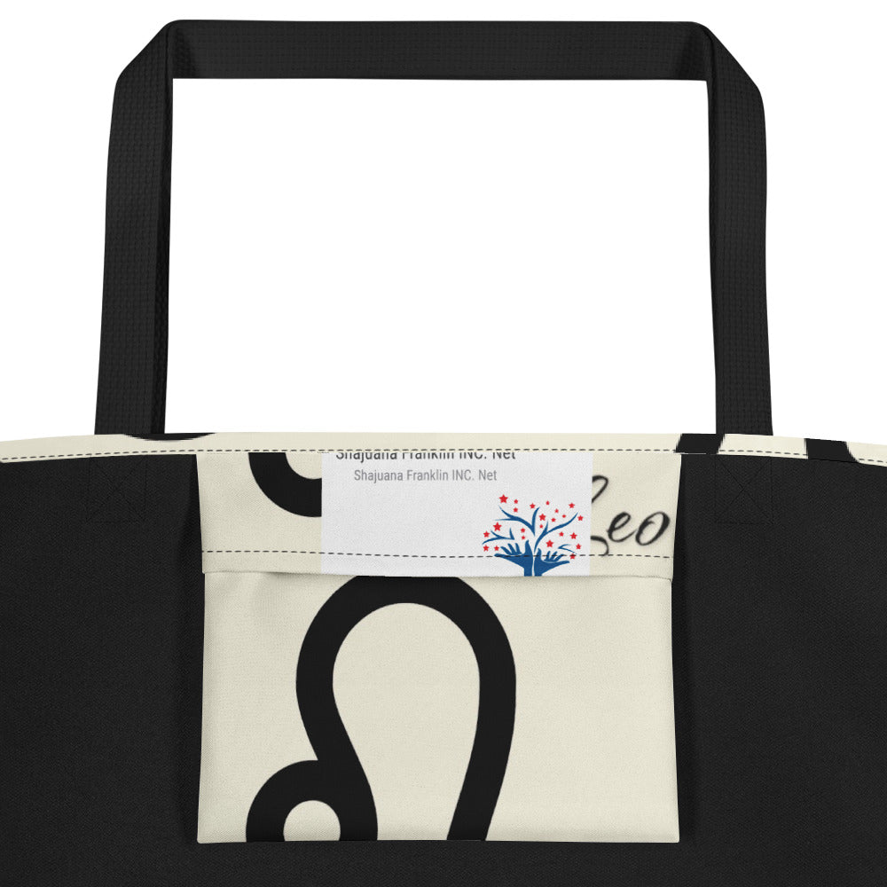 Leo Large Tote Bag