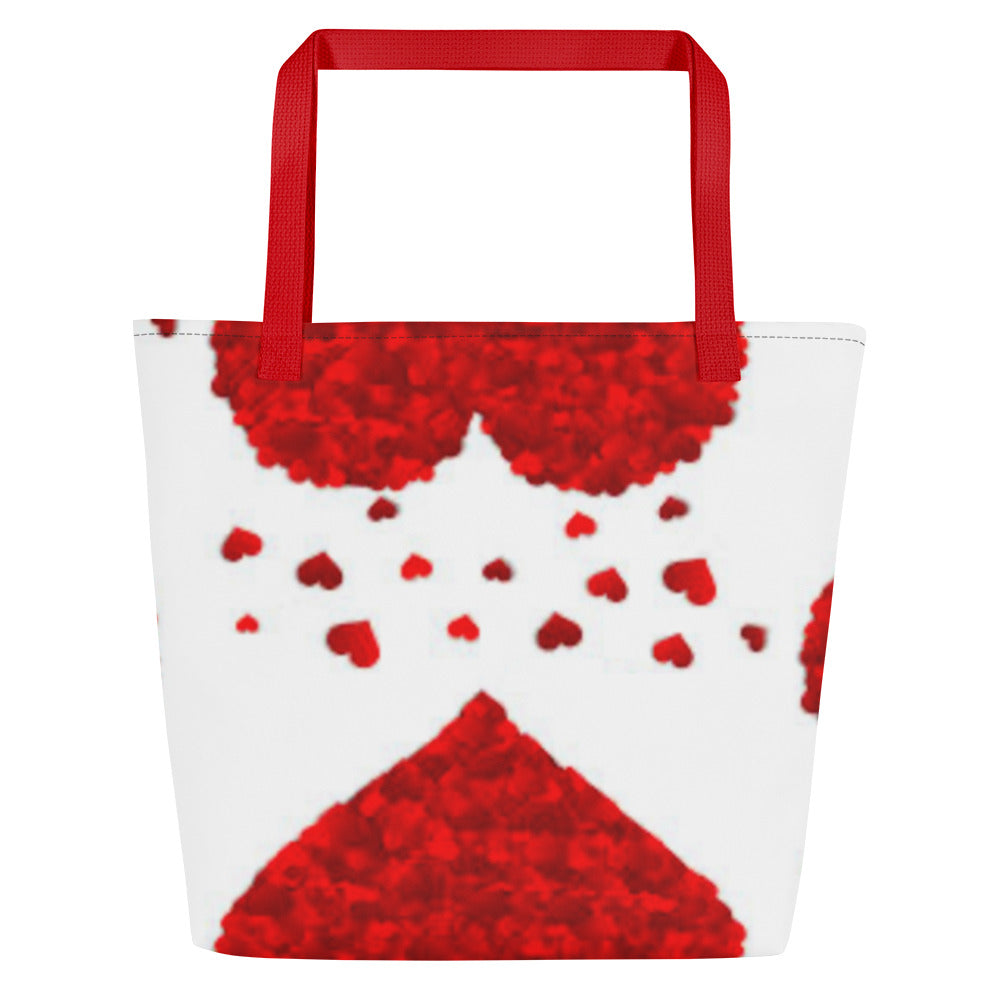 Red Heart's Large Tote Bag