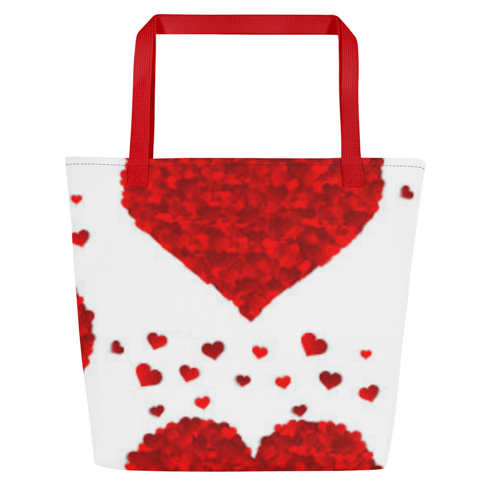 Red Heart's Large Tote Bag