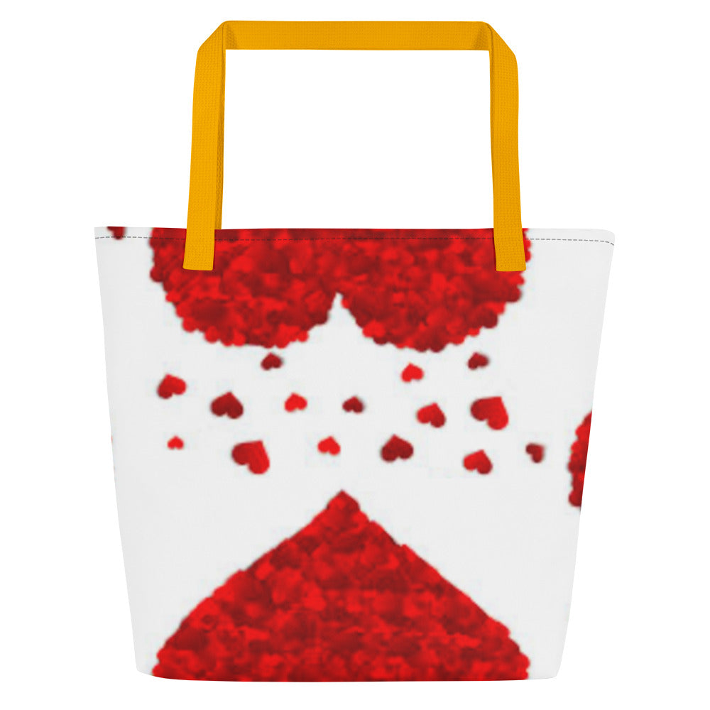 Red Heart's Large Tote Bag