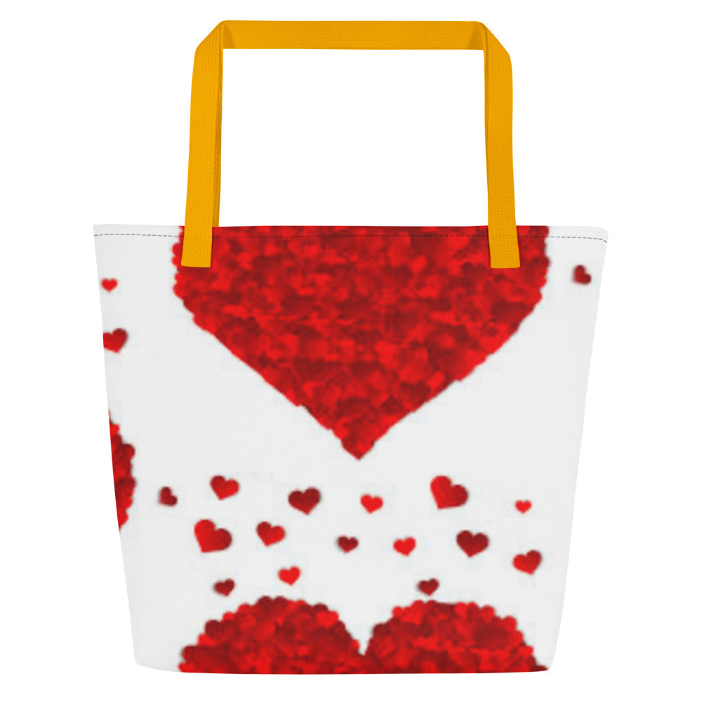 Red Heart's Large Tote Bag