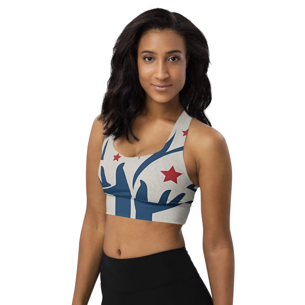To My Future Longline sports bra