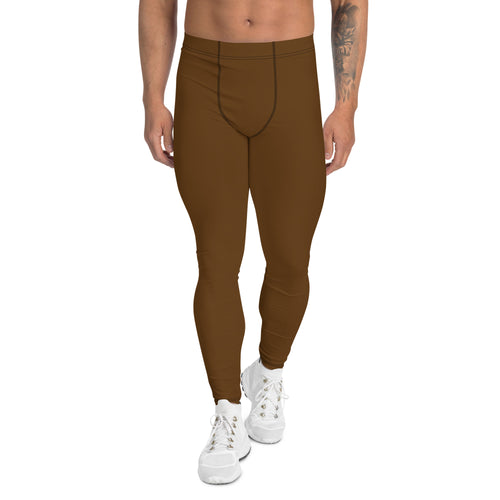 Brown Men's Leggings