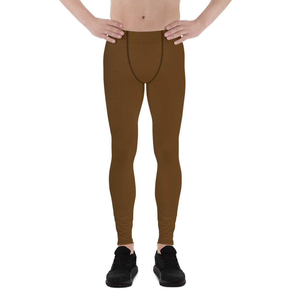 Brown Men's Leggings
