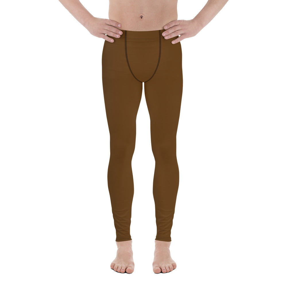 Brown Men's Leggings