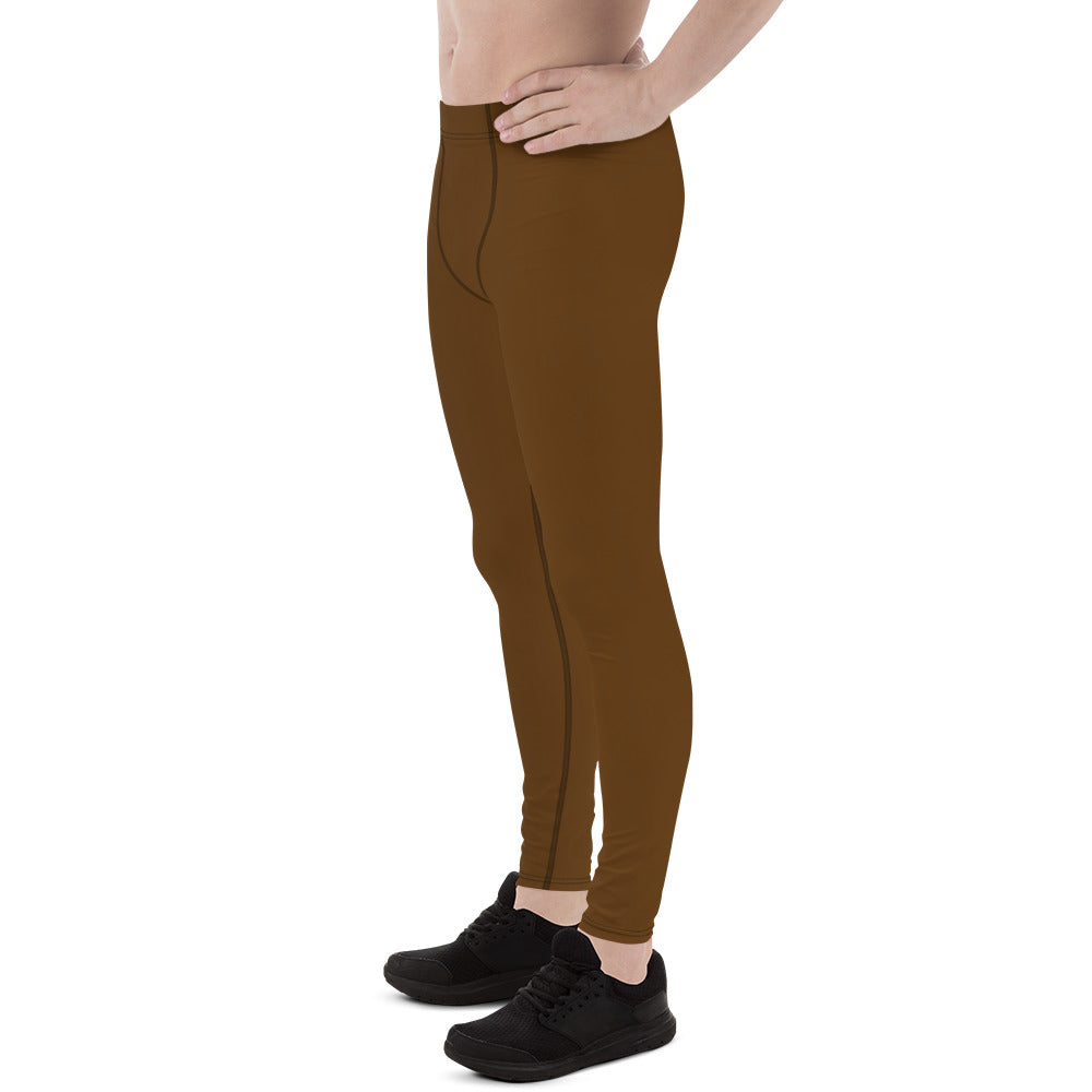 Brown Men's Leggings