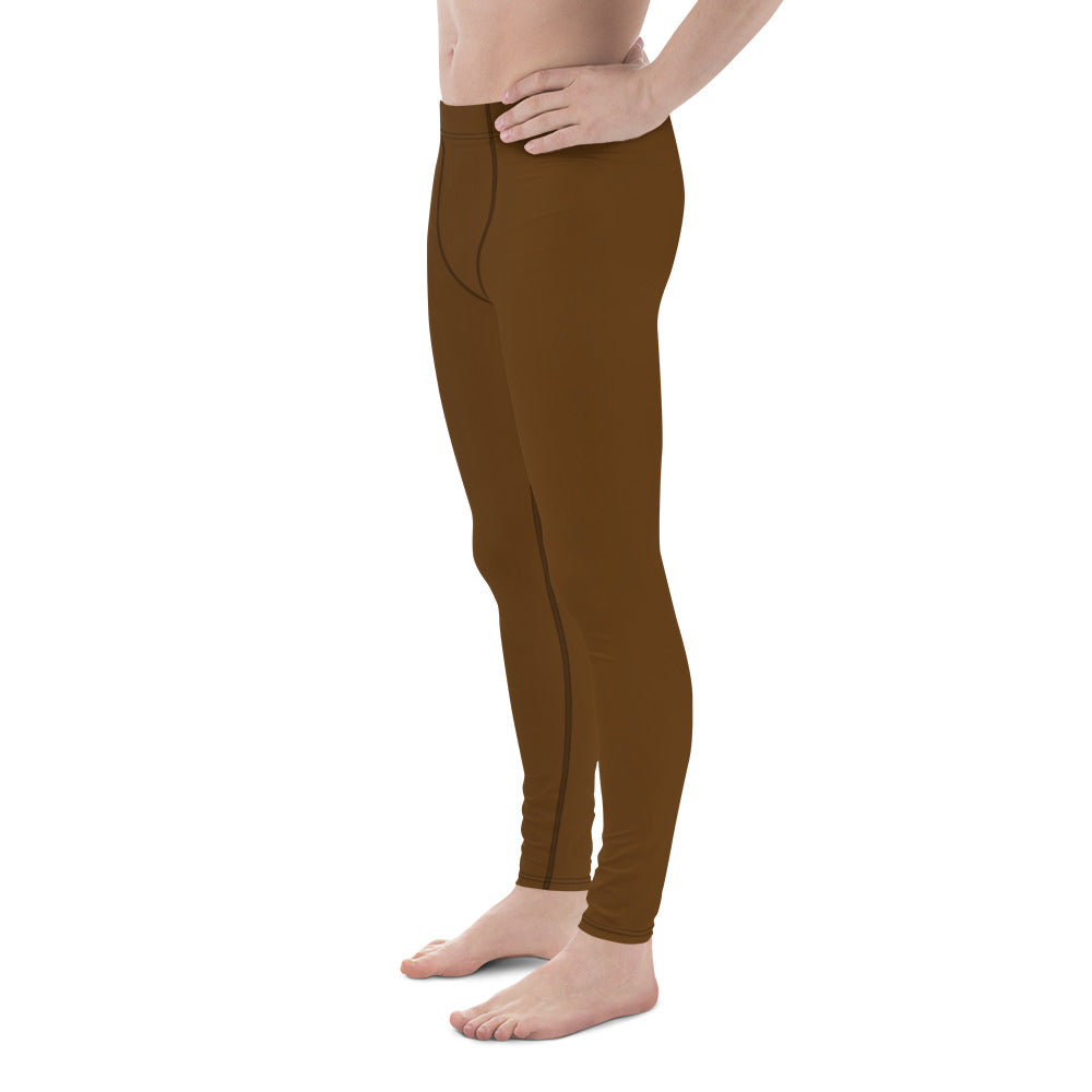 Brown Men's Leggings