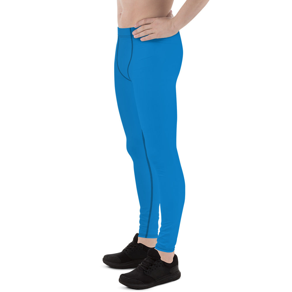 Navy Blue Men's Leggings