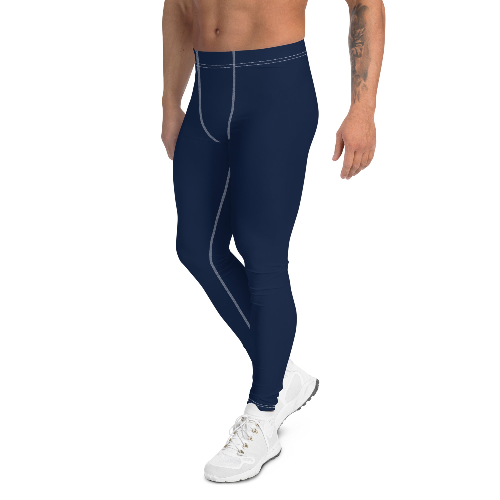 Navy Men's Leggings
