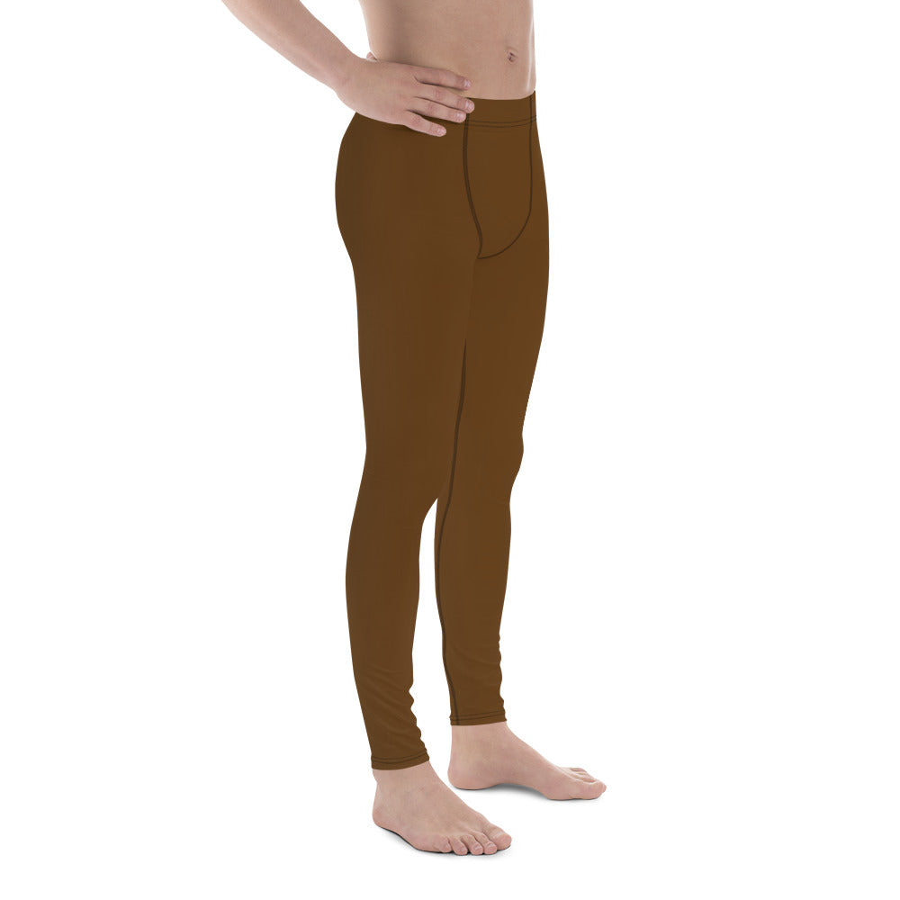 Brown Men's Leggings