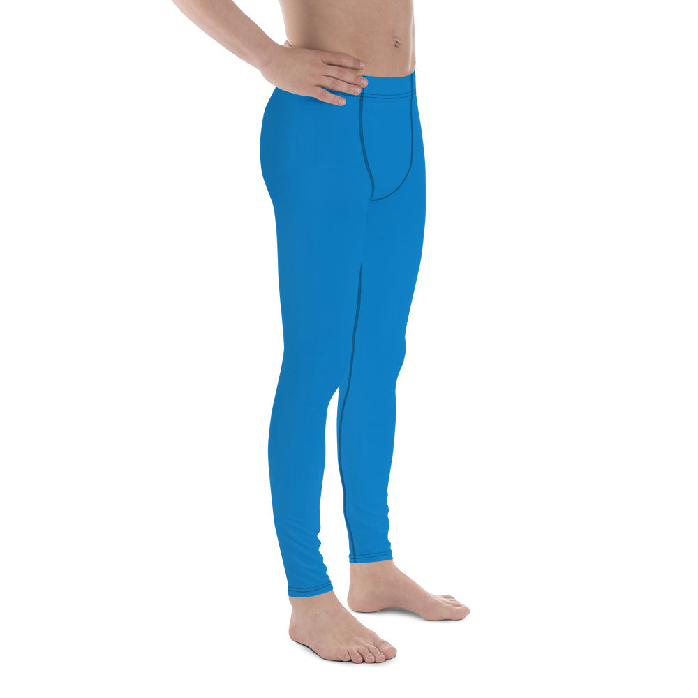 Navy Blue Men's Leggings
