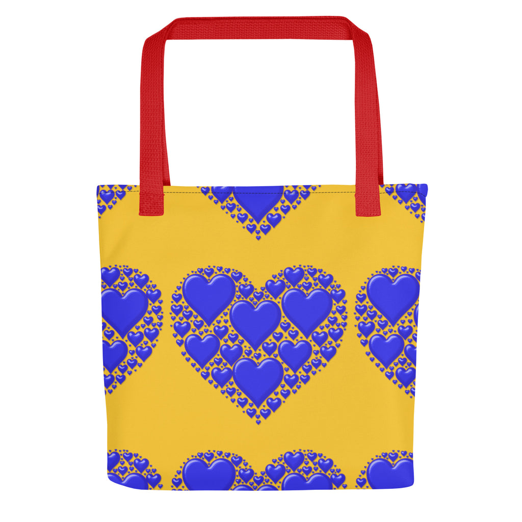 Blue Heart's Tote bag