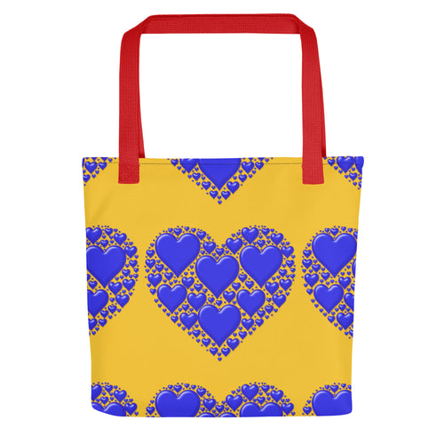 Blue Heart's Tote bag