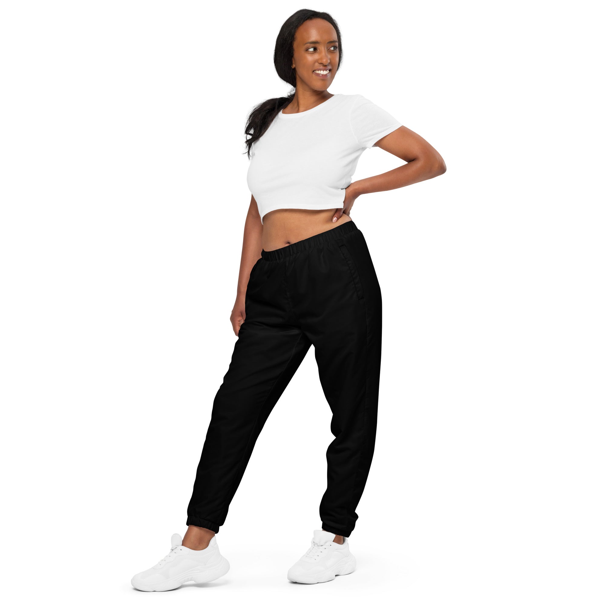 Black Women's Track pants