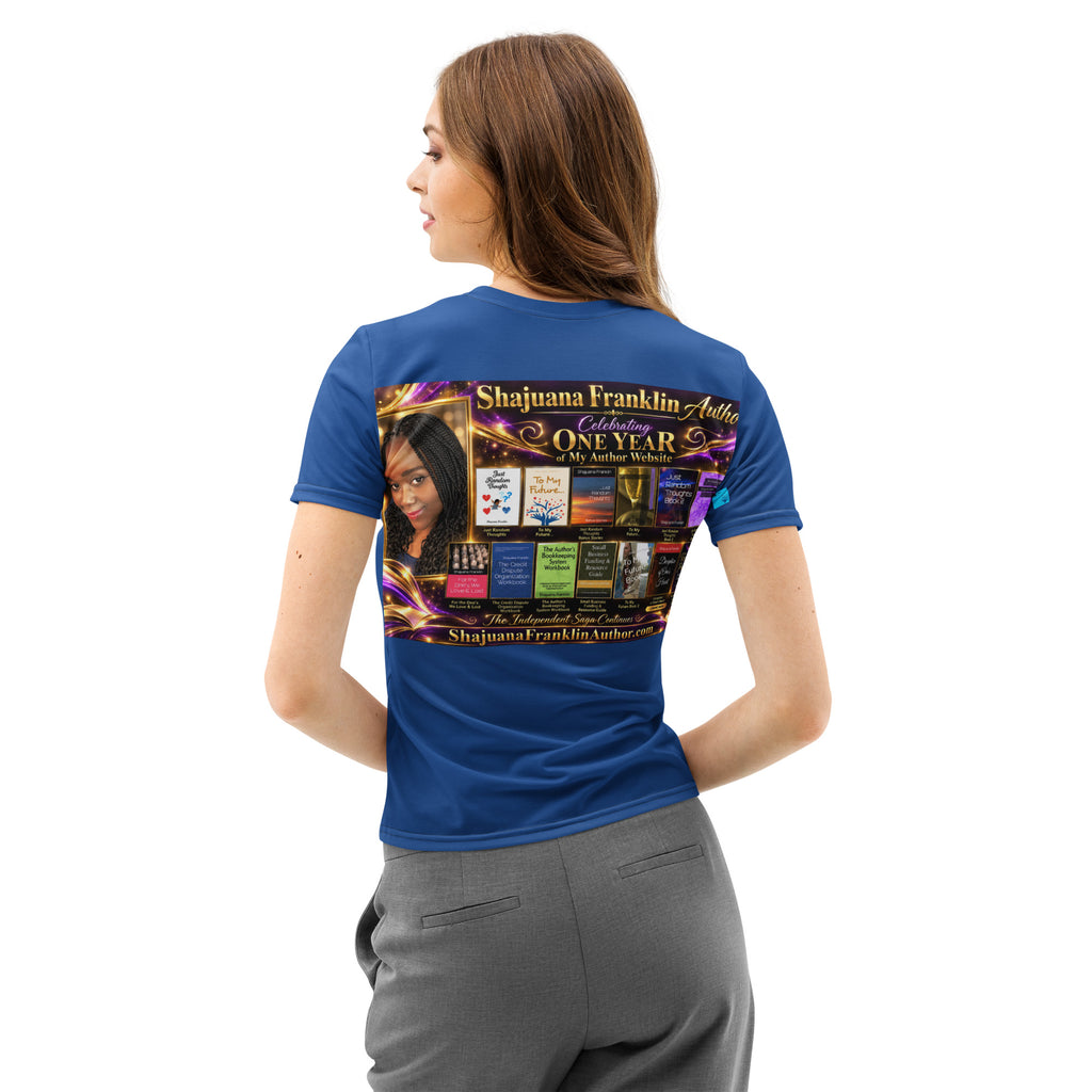 Cerulean Arthur Brand Women’s t-shirt – shajuana.justrandomthoughts