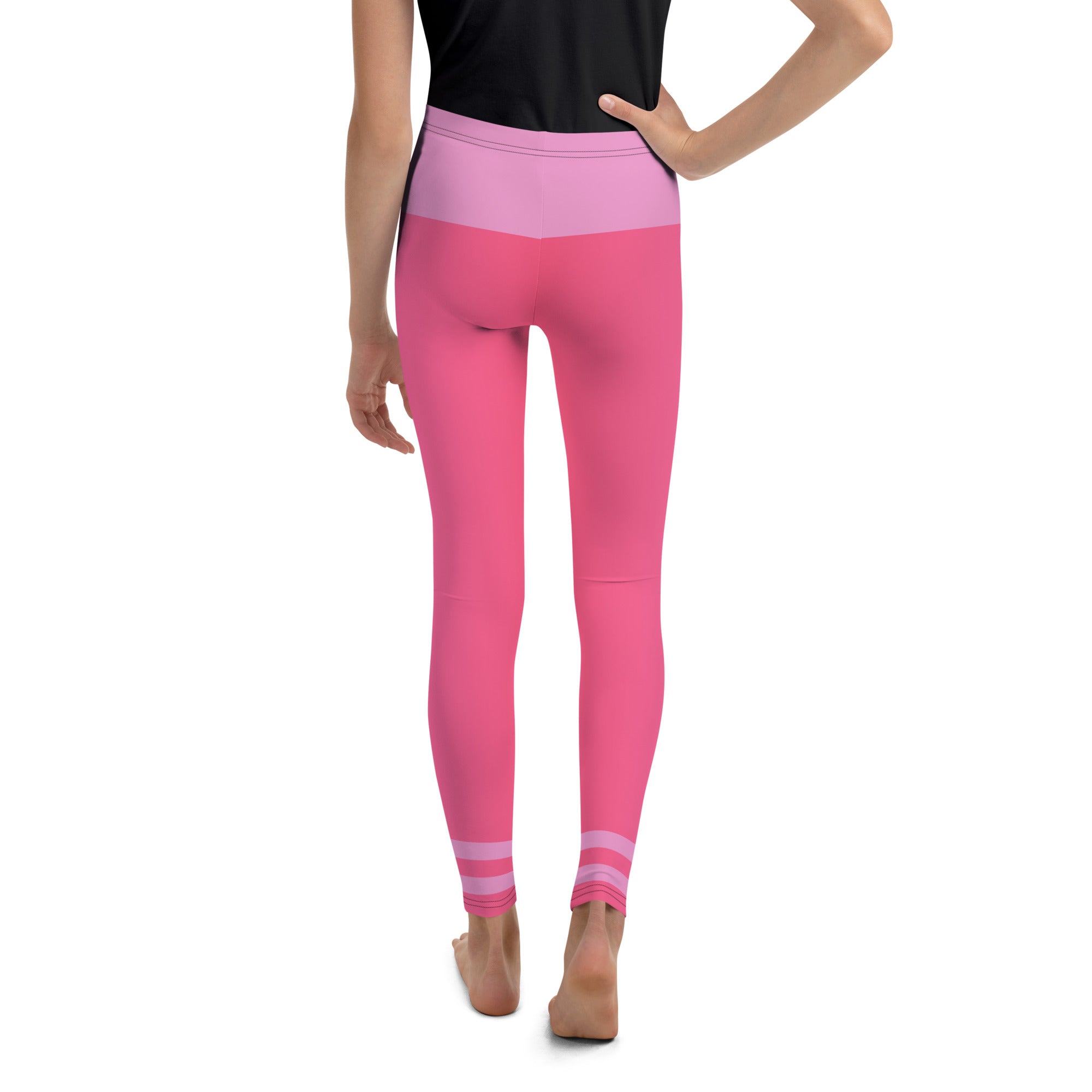 Pink Youth Leggings