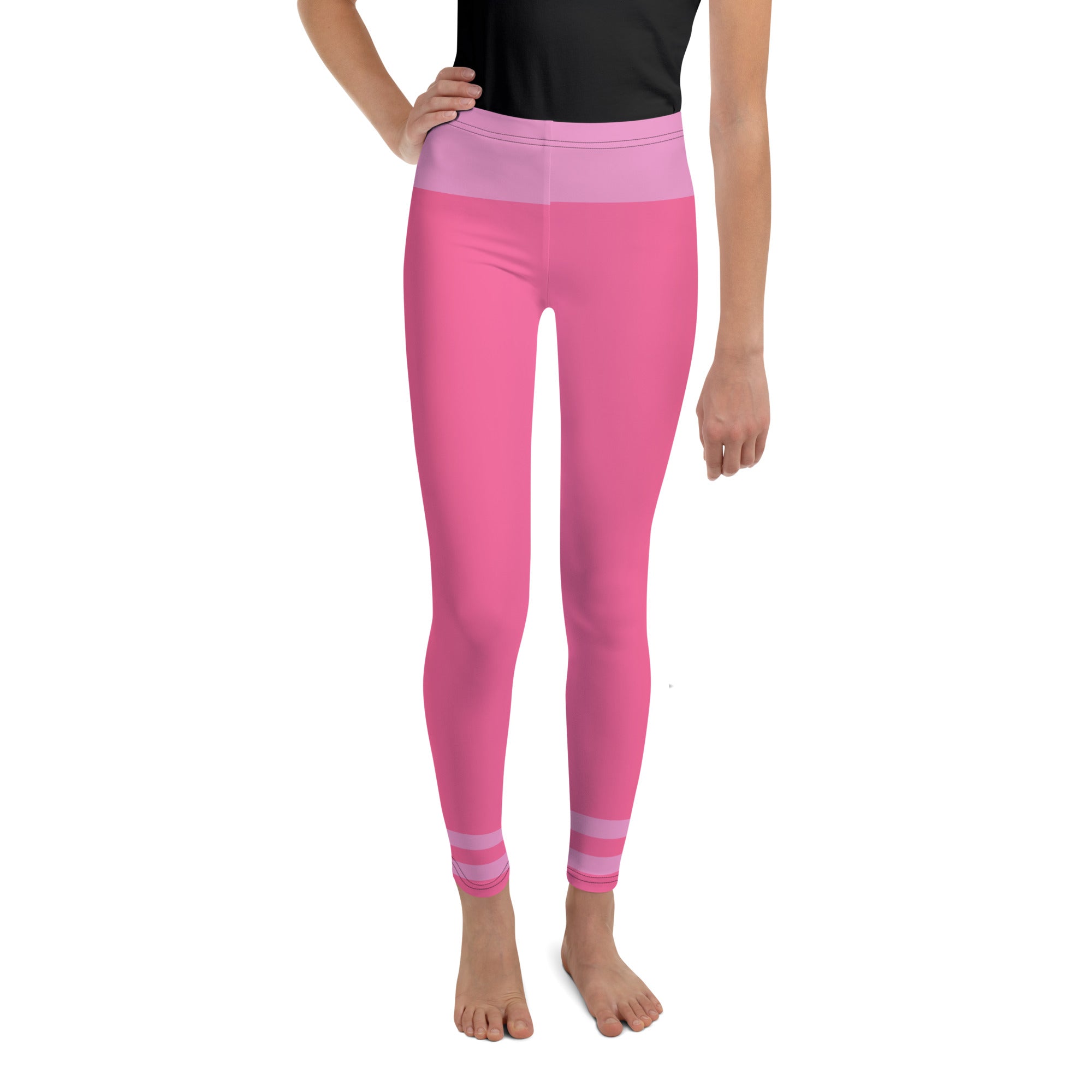 Pink Youth Leggings