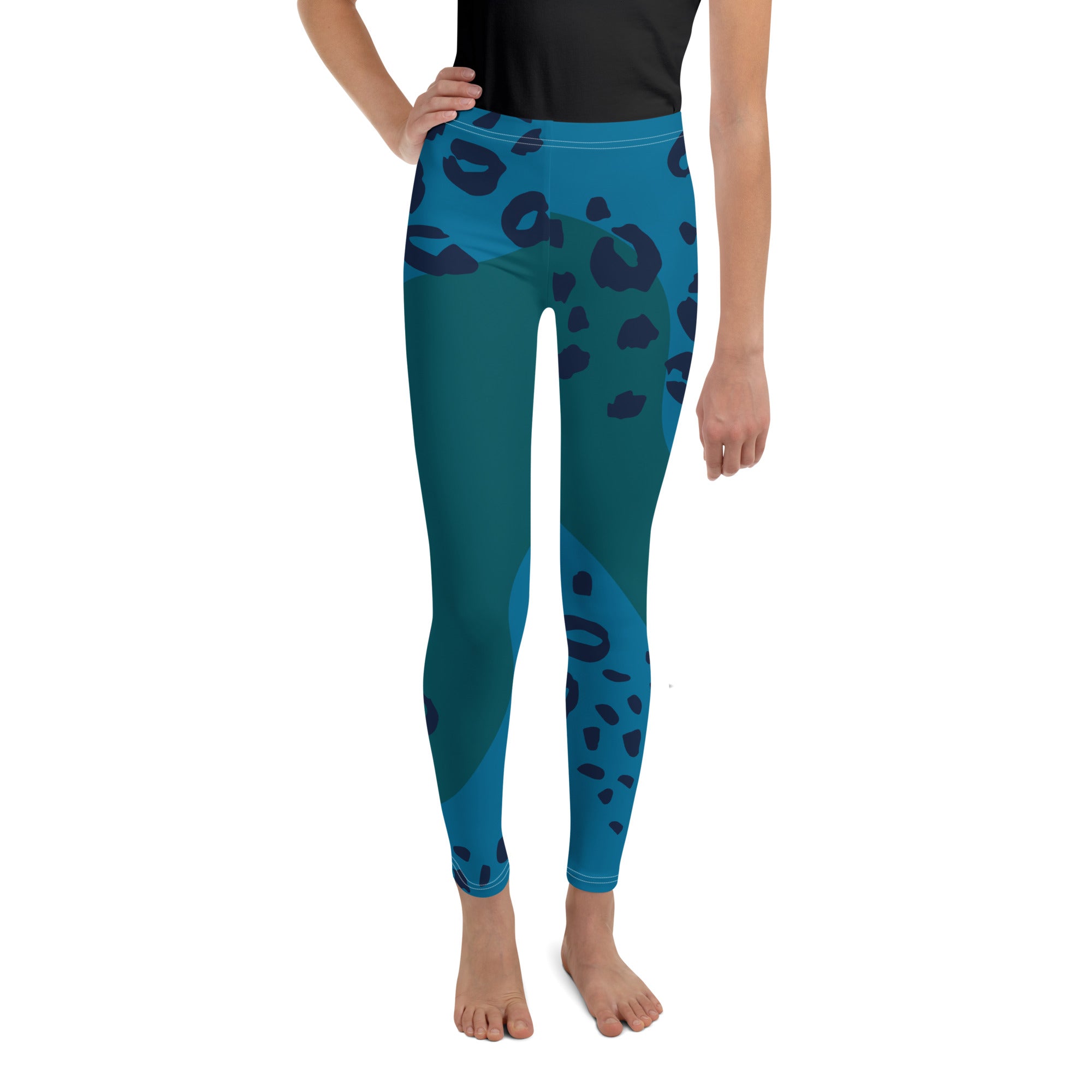 Leopard Youth Leggings