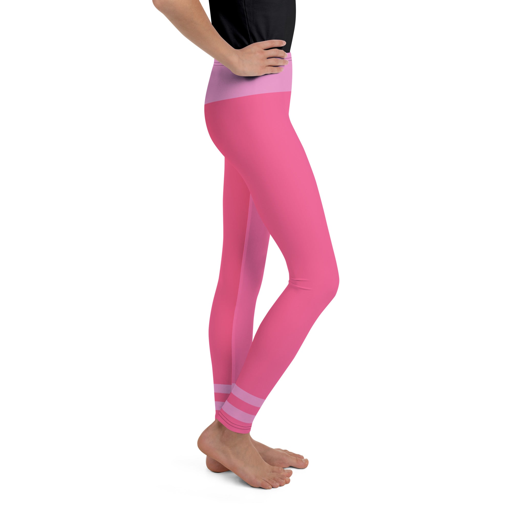 Pink Youth Leggings