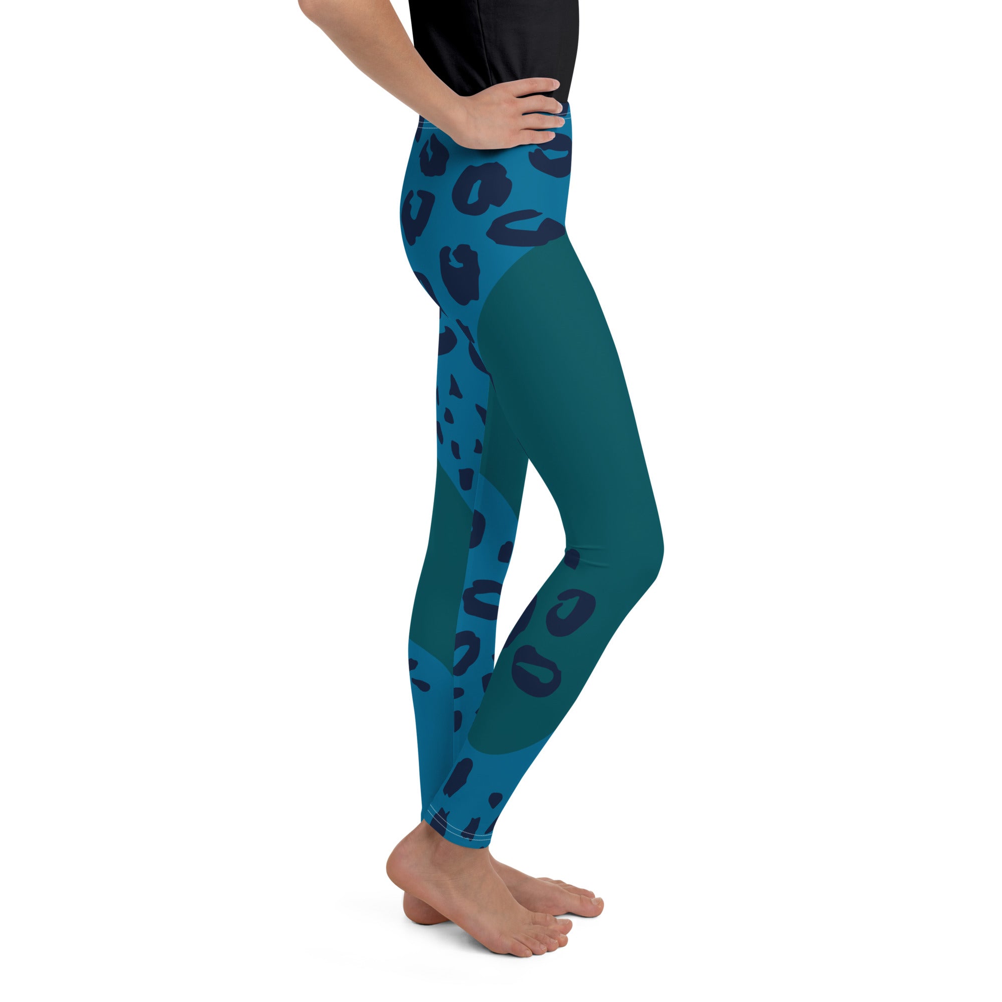 Leopard Youth Leggings
