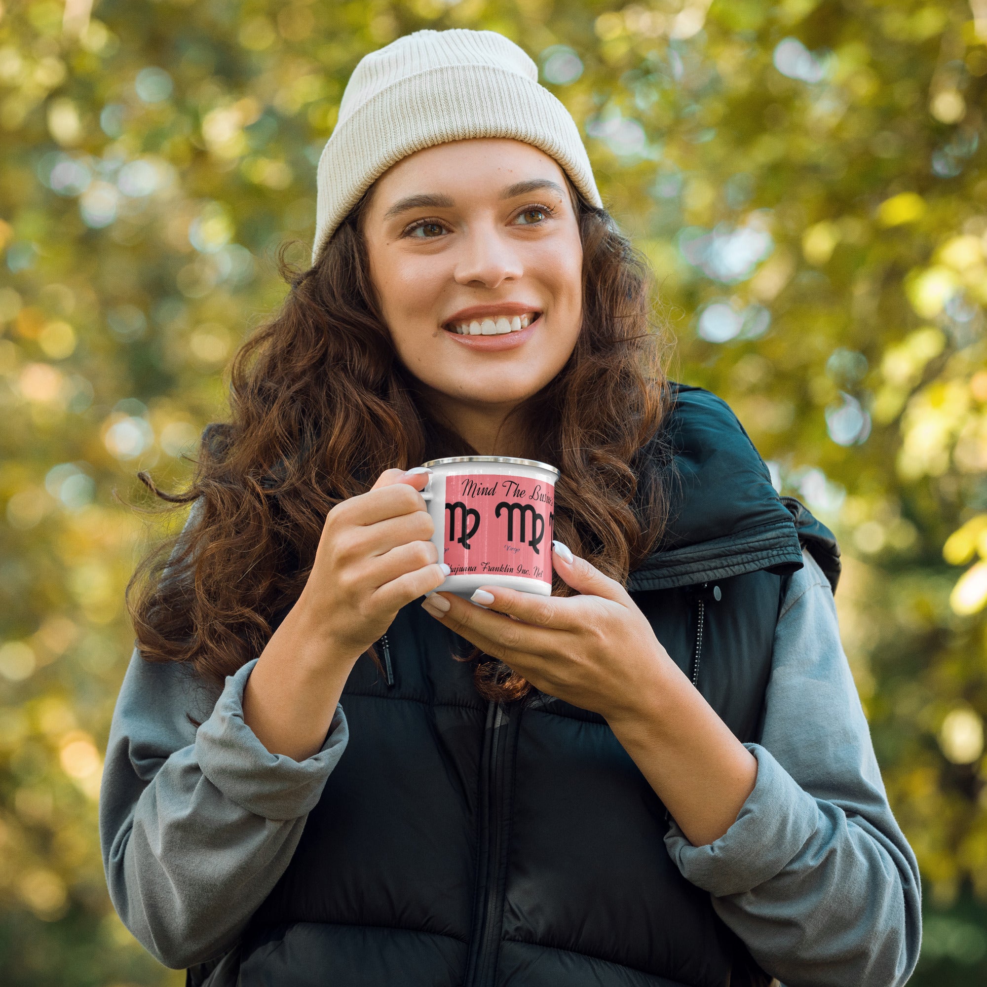 Virgo Affirmation Enamel Mug