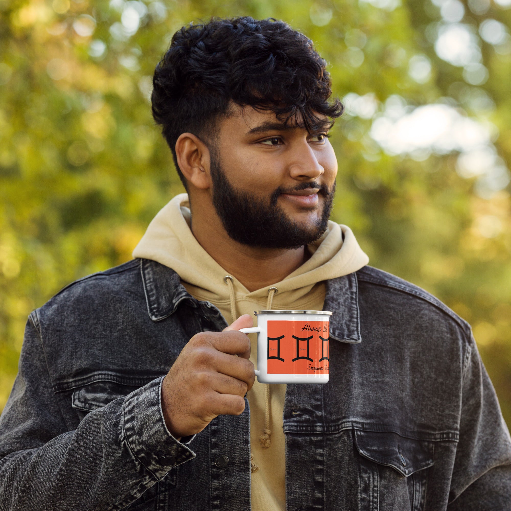 Gemini Affirmation Enamel Mug