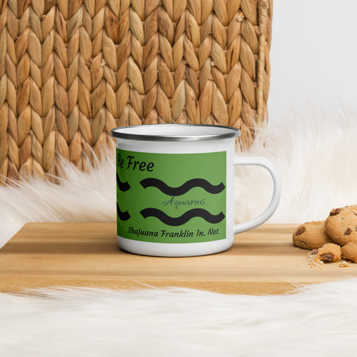 Aquarius Affirmation Enamel Mug