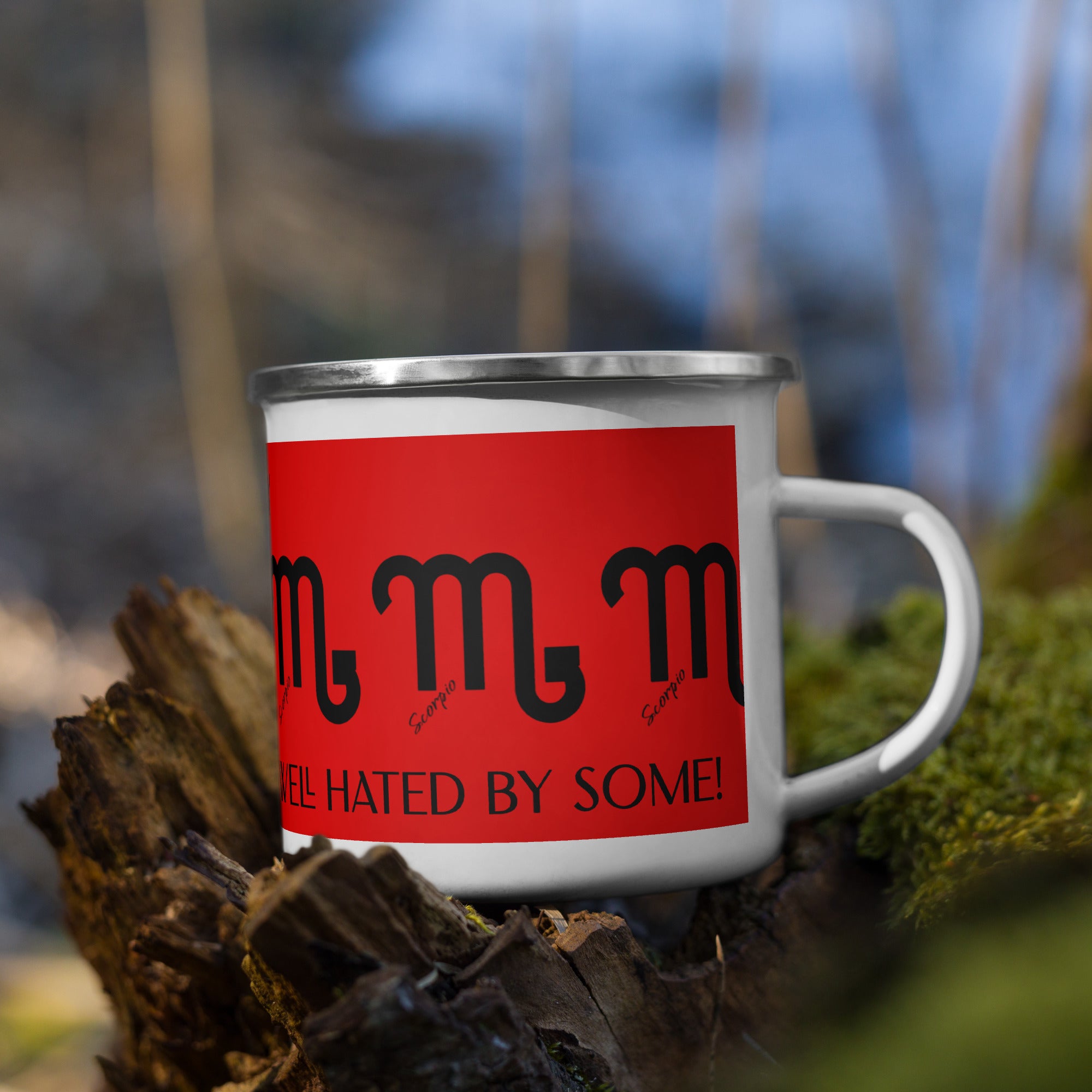Scorpio Affirmation Enamel Mug