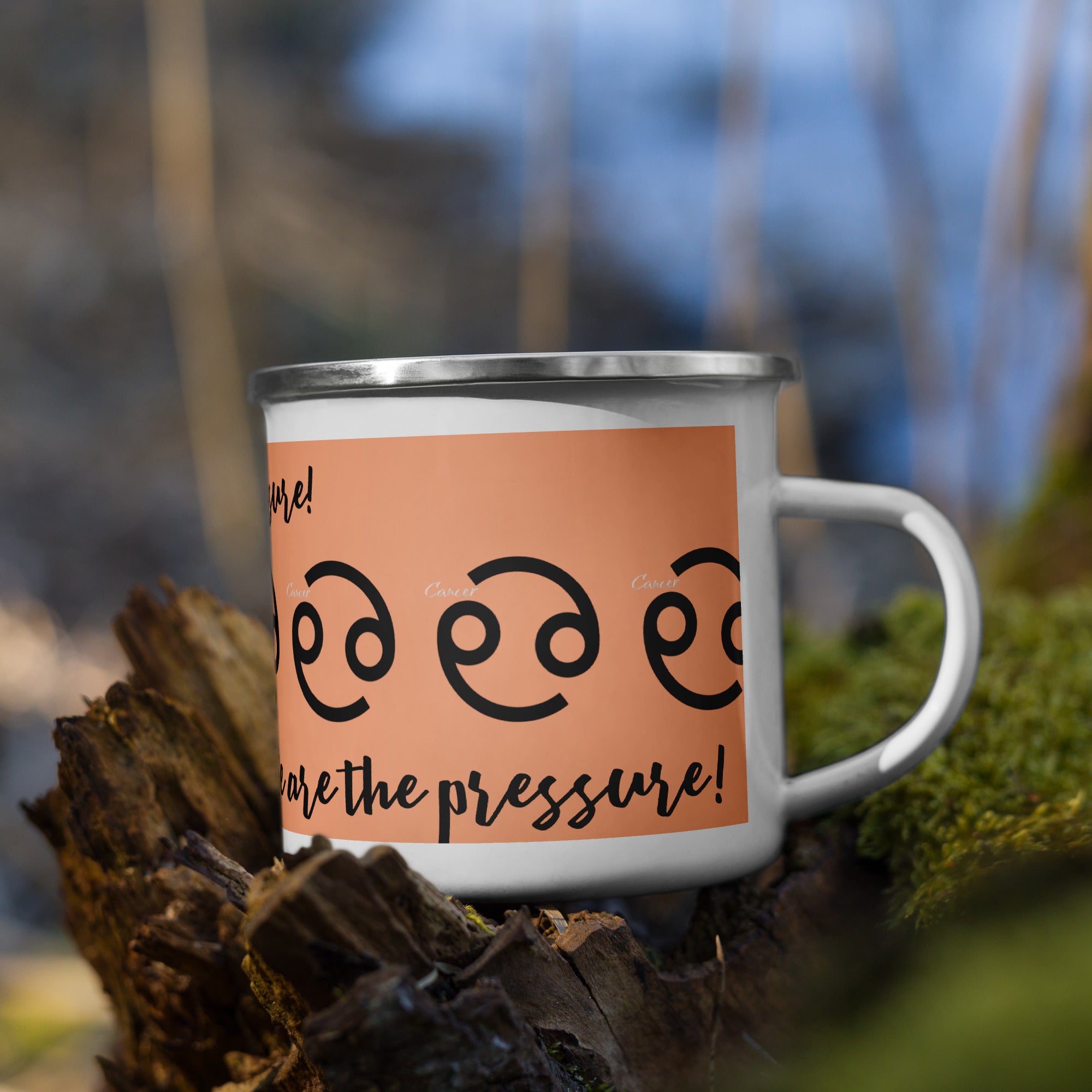 Cancer Affirmation Enamel Mug