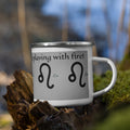 Leo Affirmation Enamel Mug