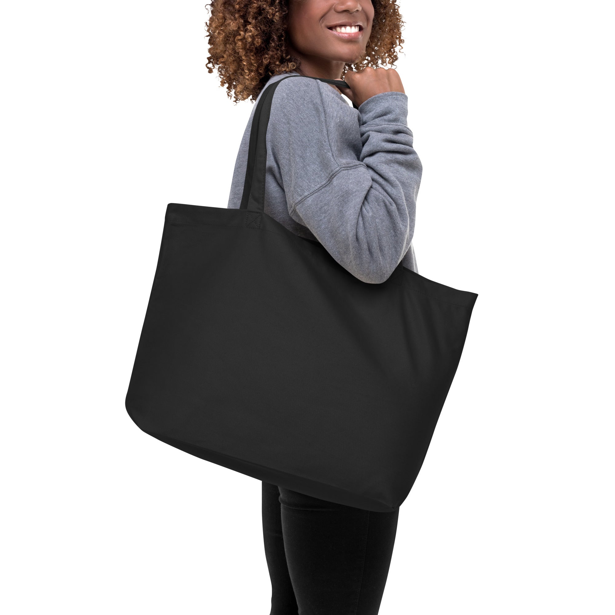 Love You Large organic tote bag