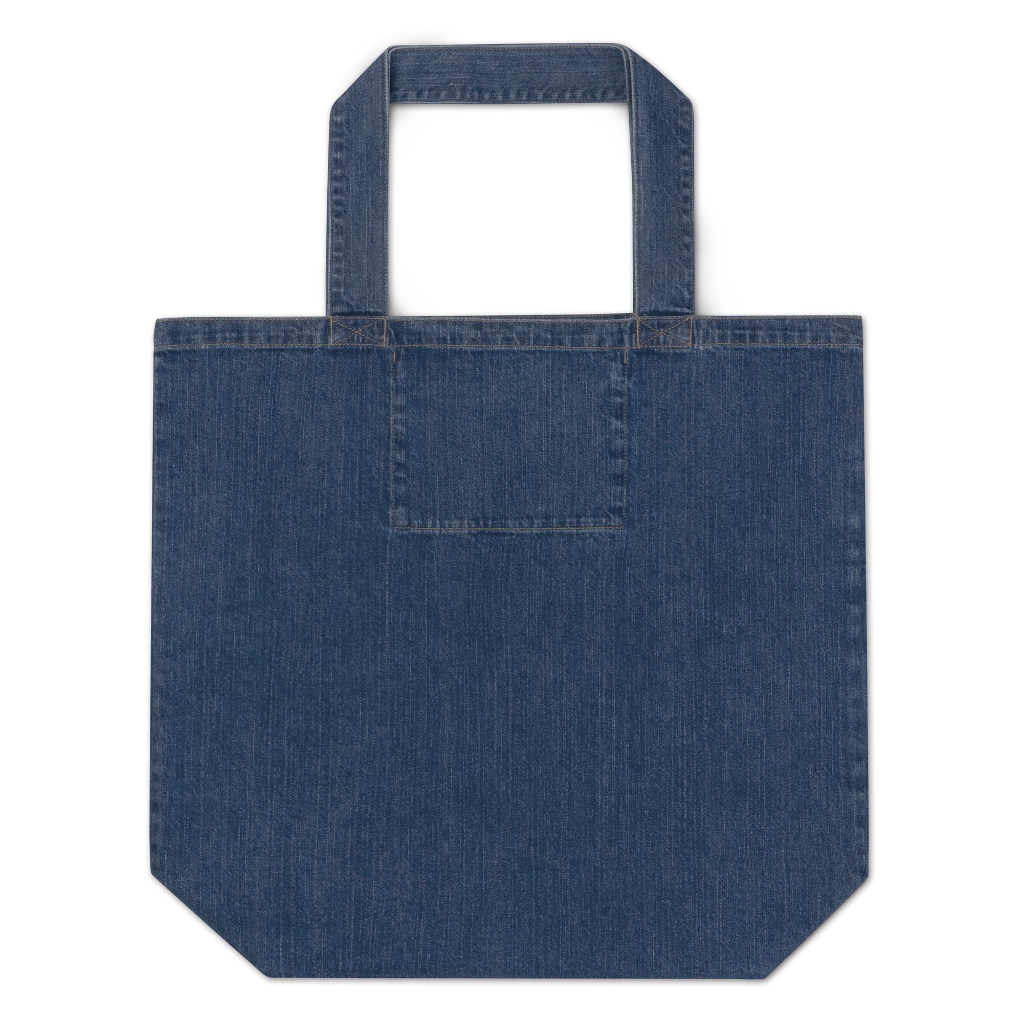 Just Random Thoughts Organic denim tote bag